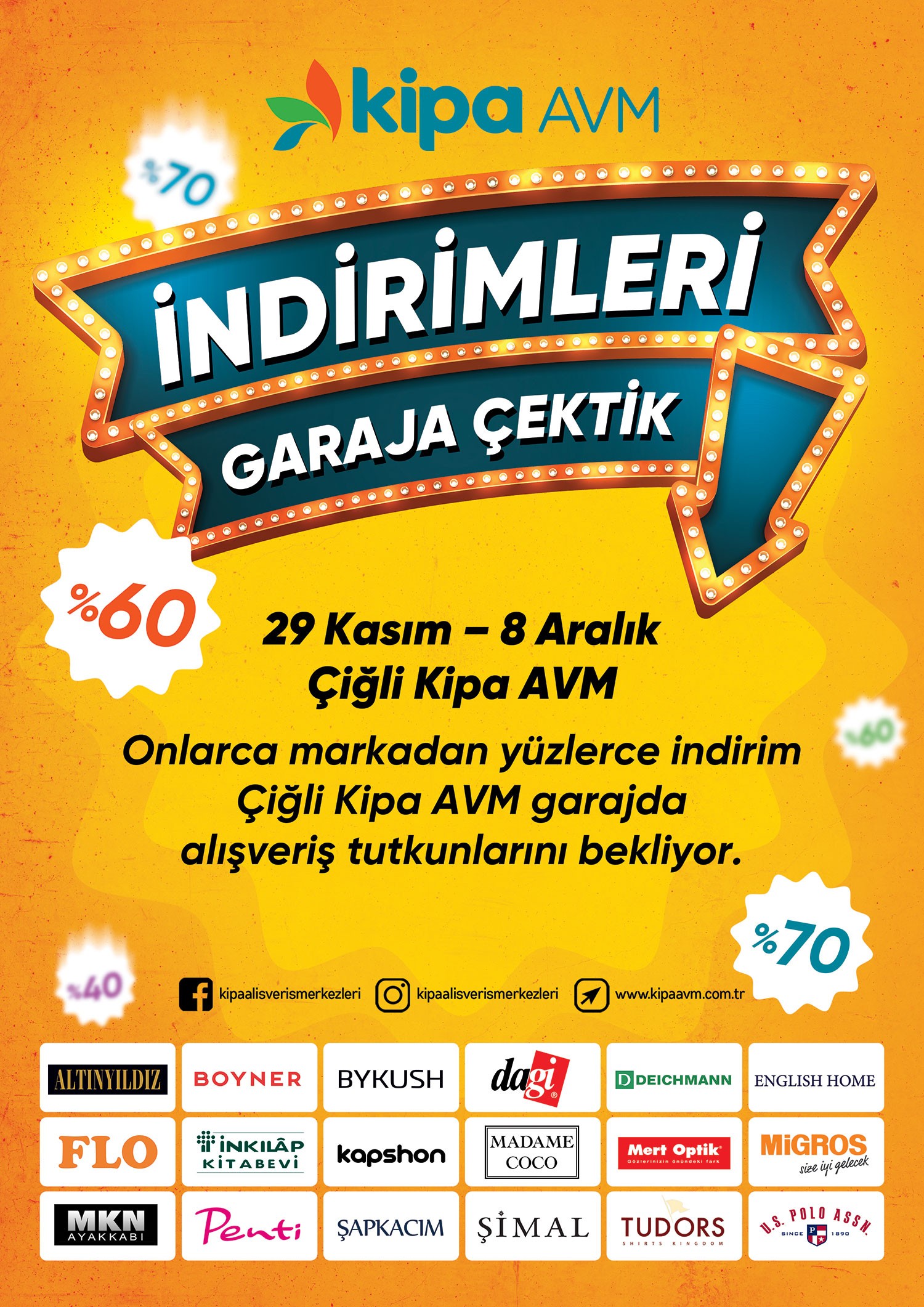 Çiğli Kipa AVM'de İndirimleri Garaja Çektik.